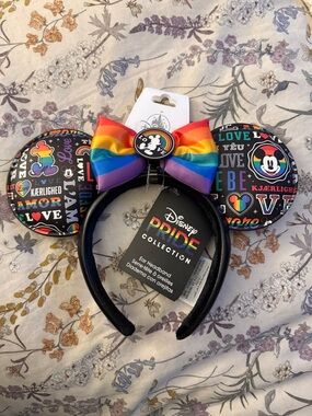 Disney Pride Rainbow Mickey Ear Headband